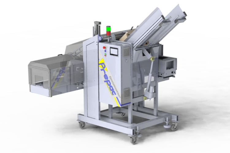 Rendering of Tray Erector Model WS-E